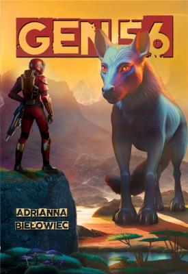 Gen 56. Autor: Biełowiec Adrianna. SmakLiter.pl Okładka książki Gen 56