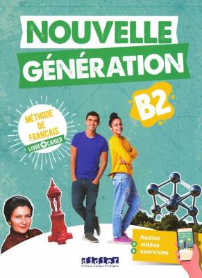 Generation B2 Nouvelle podręcznik + ćw + online. Autor: Baracco Carla, Giachino Luca, Stephanie Grindatto. SmakLiter.pl Okładka książki Generation B2 Nouvelle podręcznik + ćw + online