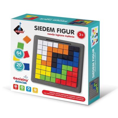 Opakowanie Genialny Dzieciak gra Siedem Figur