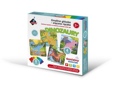 Opakowanie Genialny dzieciak. Zmyślna główka - dinozaury