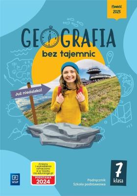 Okładka książki Geografia bez tajemnic podręcznik klasa 7 szkoła podstawowa