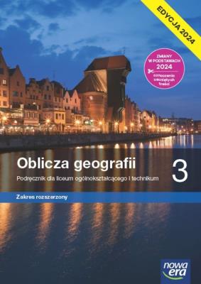 Okładka książki Geografia LO 3 Oblica geografii Podr. ZR