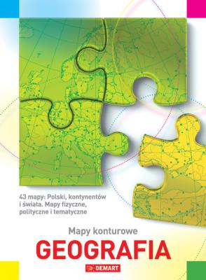 Okładka książki Geografia mapy konturowe