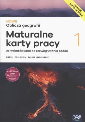 Okładka książki Geografia NOWE Oblicza geogr 1 LO MKP ZR 2024