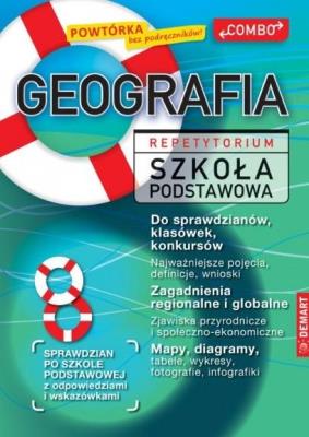 Okładka książki Geografia Repetytorium - szkoła podstawowa