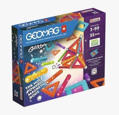 Opakowanie Geomag Glitter Recycled 35el.