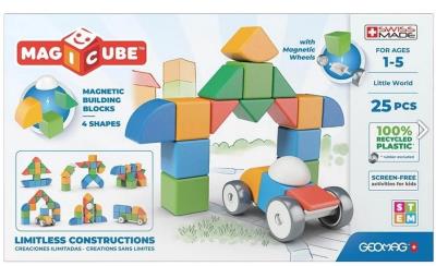 Opakowanie Geomag Magicube 4 Shapes Recycled World 25 el.