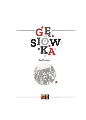 Gęsiówka. Autor: Rafał Brodacki. SmakLiter.pl Okładka książki Gęsiówka