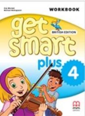 Get Smart Plus 4 WB + kod. Autor: Marileni Malkogianni. SmakLiter.pl Okładka książki Get Smart Plus 4 WB + kod