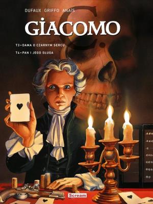 Giacomo T.3-4. Autor: Dufaux Jean. SmakLiter.pl Okładka książki Giacomo T.3-4