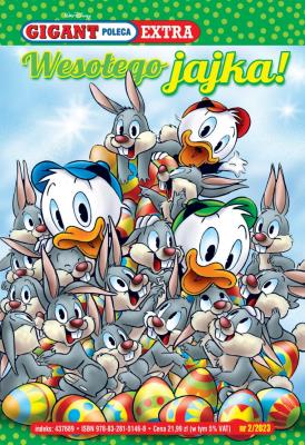 Okładka książki Gigant Poleca Ekstra. Wesołego jajka! T.2/2023