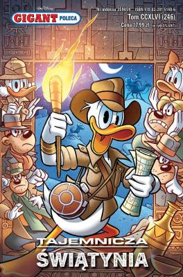 Okładka książki Gigant Poleca. Tajemnicza świątynia. Tom 5/2023