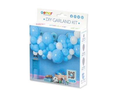 Opakowanie Girlanda balonowa DIY Baby Blue 65 balonów + taśma