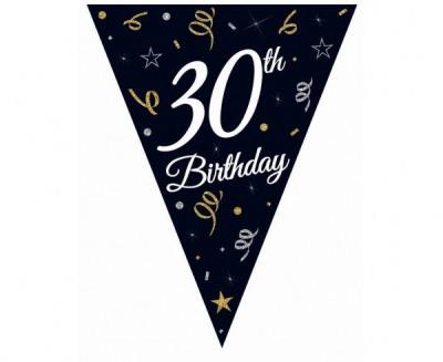 Opakowanie Girlanda papierowa Beauty&Charm z flagami 28x270cm