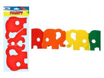 Opakowanie Girlanda papierowa słoń 4m