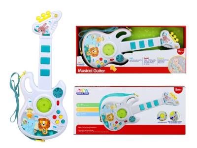 Opakowanie Gitara dla maluszka ze światłem i dźwiękiem