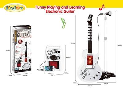 Gitara z mikrofonem i głośnikami. Wydawca: ADAR. SmakLiter.pl Opakowanie Gitara z mikrofonem i głośnikami