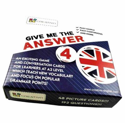 Okładka książki Give Me The Answer Level 4 CREATIVO