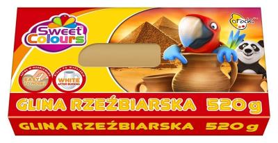 Opakowanie Glina rzeźbiarska 500g.Otocki