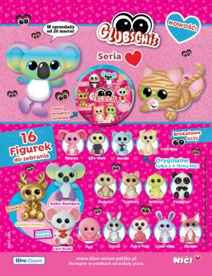 Glubschis Heart Edition 1szt. mix wzorów. Wydawca: Blue Ocean Entertainment. SmakLiter.pl Opakowanie Glubschis Heart Edition 1szt. mix wzorów