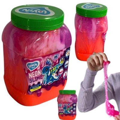 Opakowanie Glutek Slime antystresowy neonowy 1150ml MIX