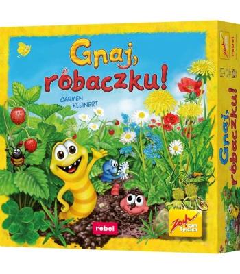 Okładka książki Gnaj, robaczku! REBEL