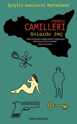 Gniazdo żmij. Autor: Camilleri Andrea. SmakLiter.pl Okładka książki Gniazdo żmij