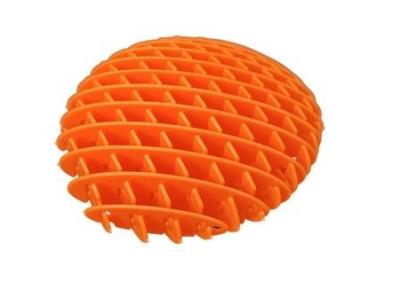 Opakowanie Gniotek antystresowy pomarańczowa 10cm