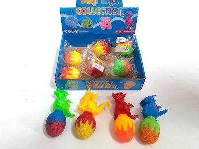 Gniotek Dinozaur w jajku MIX. Wydawca: ADAR. SmakLiter.pl Opakowanie Gniotek Dinozaur w jajku MIX