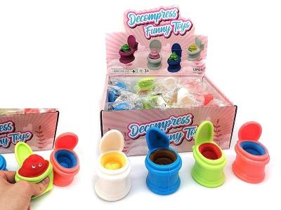 Opakowanie Gniotek kibelek 9cm (12szt)