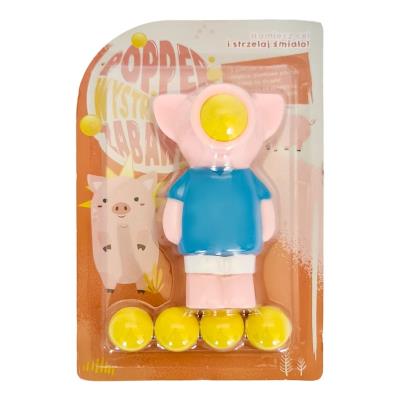 Opakowanie Gniotek z gumą świnka