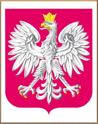 Opakowanie Godło RP w ramce ADAMIGO