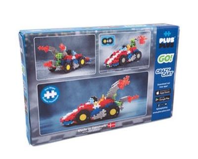 Gokart 240 elementów. Wydawca: PLUS-PLUS. SmakLiter.pl Opakowanie Gokart 240 elementów