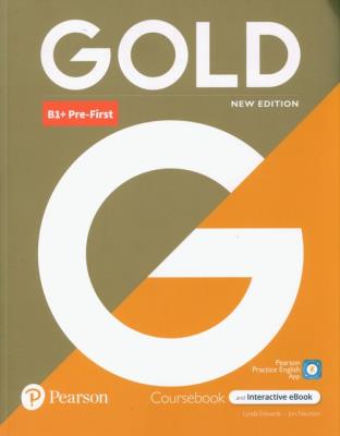 Gold B1+ Pre-First. NE. Coursebook + eBook. Autor: Bell Jan, Thomas Amanda. SmakLiter.pl Okładka książki Gold B1+ Pre-First. NE. Coursebook + eBook