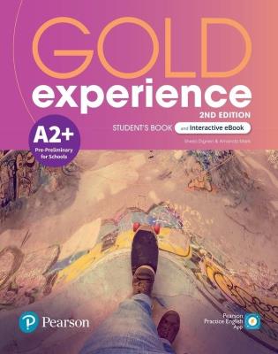 Gold Experience 2ed A2+ SB + online PEARSON. Autor: Maris Amanda, Dignen Sheila. SmakLiter.pl Okładka książki Gold Experience 2ed A2+ SB + online PEARSON