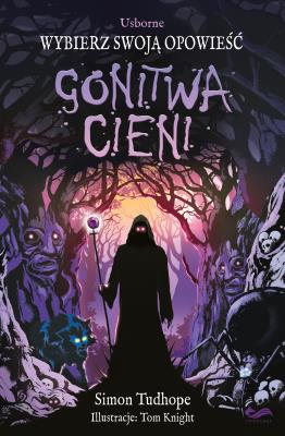 Gonitwa cieni. Autor: Simon Tudhope. SmakLiter.pl Okładka książki Gonitwa cieni