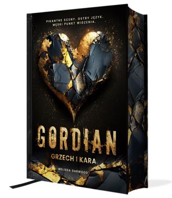 Gordian. Grzech i Kara. w.specjalne. Autor: Darwood Melissa. SmakLiter.pl Okładka książki Gordian. Grzech i Kara. w.specjalne