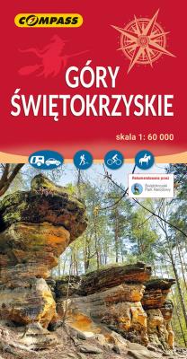 Okładka książki Góry Świętokrzyskie 1:60 000