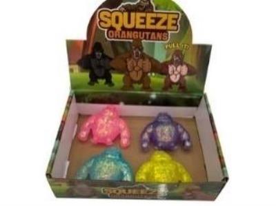 Opakowanie Goryl do ściskania 9,5x9cm mix