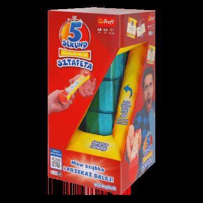 Gra 5 Sekund sztafeta 02601. Wydawca: Trefl PAP. SmakLiter.pl Opakowanie Gra 5 Sekund sztafeta 02601