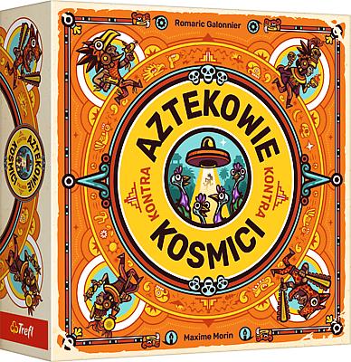 Gra Aztekowie kontra Kosmici 02534. Wydawca: Trefl PAP. SmakLiter.pl Opakowanie Gra Aztekowie kontra Kosmici 02534