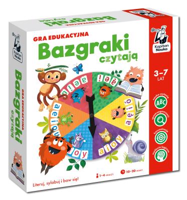 Okładka książki Gra Bazgraki czytają