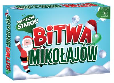 Gra Bitwa Mikołajów. Wydawca: Kangur. SmakLiter.pl Opakowanie Gra Bitwa Mikołajów