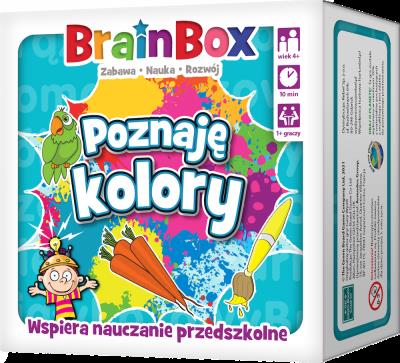 Opakowanie Gra BrainBox Poznaję kolory