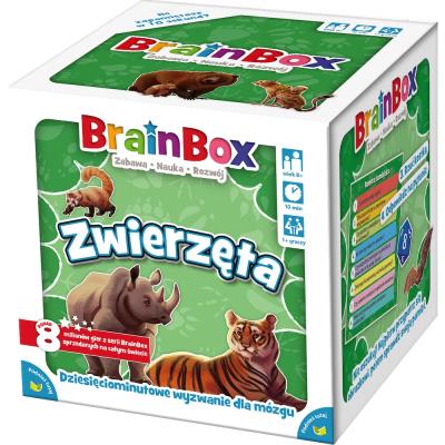 Opakowanie Gra BrainBox Zwierzęta