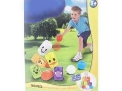 Opakowanie Gra Celowanie do puszek 6 puszek + 3 piłki