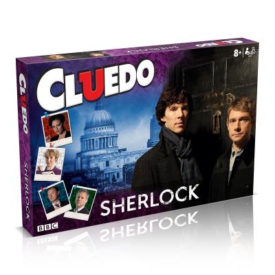 Gra Cluedo - Sherlock. Wydawca: Winning Moves. SmakLiter.pl Opakowanie Gra Cluedo - Sherlock