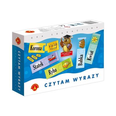Okładka książki Gra - Czytam wyrazy ALEX