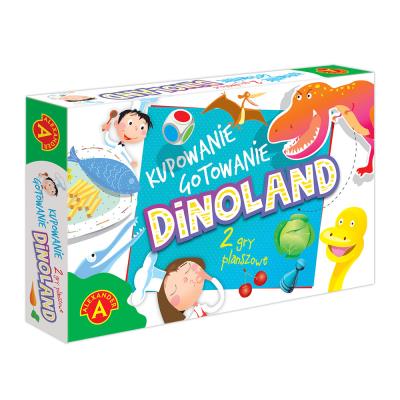 Opakowanie Gra Dinoland kupowanie gotowanie