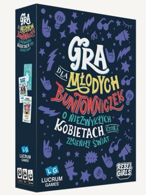 Gra Dla Młodych Buntowniczek LUCRUM. Wydawca: Lucrum Games. SmakLiter.pl Opakowanie Gra Dla Młodych Buntowniczek LUCRUM